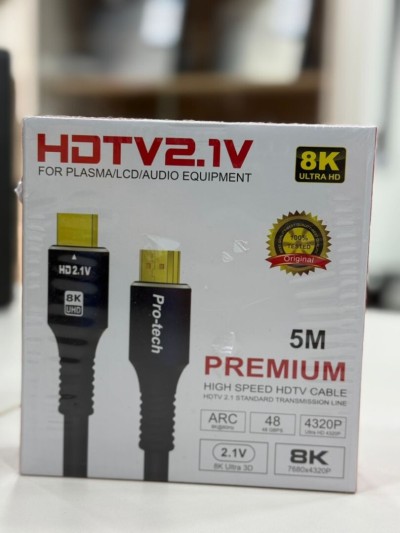 CABLE HDMI 2.1V M/M  8K/3D    5M HAVIT