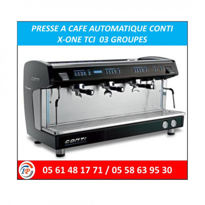 PRESSE A CAFE AUTOMATIQUE CONTI X-ONE TCI 03 GROUPES 