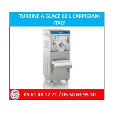 TURBINE A GLACE  60 L CARPIGIANI ITALY 