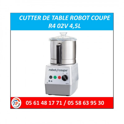 CUTTER DE TABLE ROBOT COUPE R4 02V 4,5L 