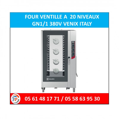FOUR VENTILE A  20 NIVEAUX GN1/1 380V VENIX ITALY 