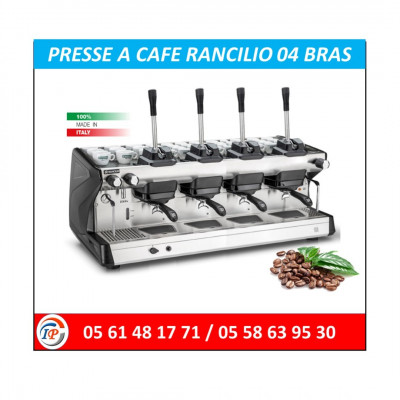 PRESSE A CAFE RANCILIO 04 BRAS  HOTELLERIE-CAFETERIA-RESTAURANT