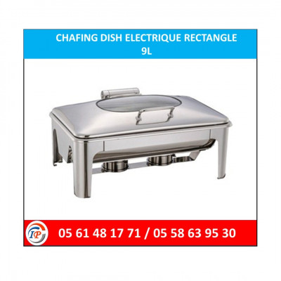 CHAFING DISH ELECTRIQUE RECTANGLE  9L
