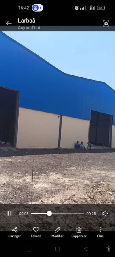 كراء مستودع البليدة مفتاح