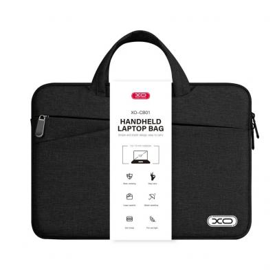 Cartable laptop CB01 pour 13"/14" noir et gris XO
