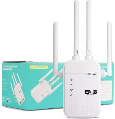 Répéteur Wifi AC1200Mbps N300 2.4 et 5G 4 antennes développement Signal Booster amplificateur