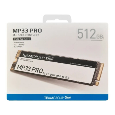 DISQUE DUR SSD NVMe M.2 512 Go TeamGroup MP33 PRO PCIe Gen3X4