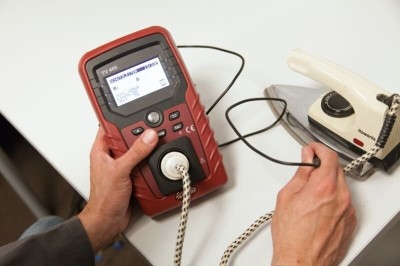 Testboy TV465 Testeur d'appareils électriques avec mesures d'isolation de terre et courant de fuite
