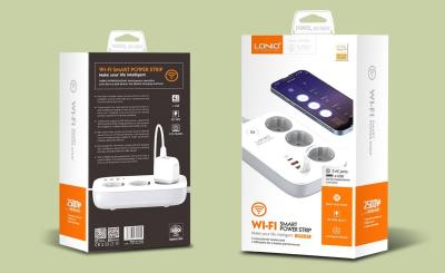 Multiprise intelligente Wi-Fi SEW3452 LDNIO 3 prises + 1 PD + 1QC 3.0 + 2 Auto-ID prise