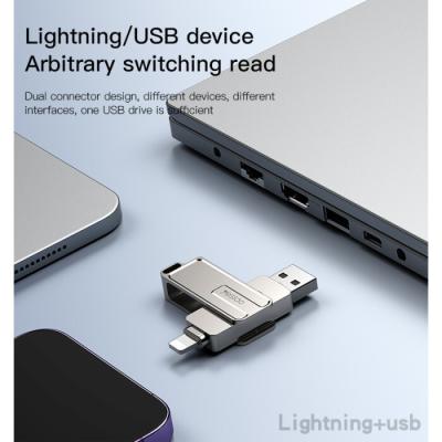 Clé USB 64Go dual port Lightning et USB3.0, Yesido FL16