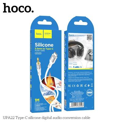 Cable/Convertisseur audio 3,5mm vers Lightning / TypeC 1M UPA22 HOCO