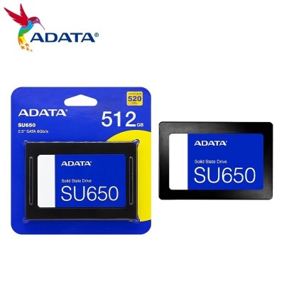ADATA-Disque dur SSD pour Laptop, SU650, 512 Go,