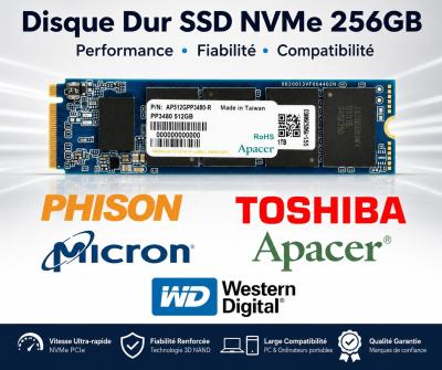 أقراص-صلبة-disque-dur-nvme-multimarque-256gb-disponibles-detail-et-en-gros-شراقة-الجزائر