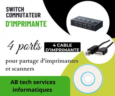 informatique-swithcommutateur-hub-usb20-a-4-ports-pour-une-imprimante-cheraga-alger-algerie