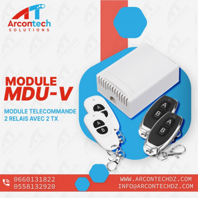 Accessoire De Systeme Alarme Anti Intrusion Teletek MDU-V, Bouton panique, Contact magnetique 