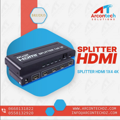 SPLITTER HDMI BRUDUS 1X4 1X2