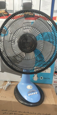Ventilateur Bureau 3 ​lames avec 3 vitesses très puissantes - Bleu - Prix  en Algérie