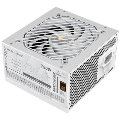 ALIMENTATION MARS GAMING 750W MPB750SI 80PLUS BRONZE WHITE