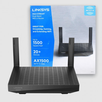 ROUTER LINKSYS AX1500 MAX STREAM DUAL BAND WIFI 6 MR7340