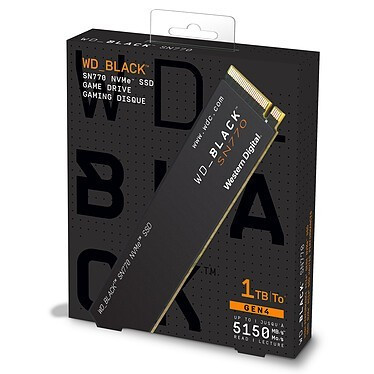 SSD NVME WD 1TO BLACK SN770 GEN4 5150MB/s