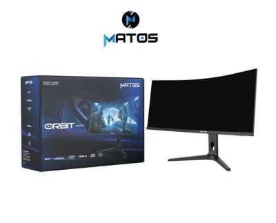 ECRAN MATOS ORBIT MSG340 - 1MS - 165HZ - VA - UWQHD - 34" - CURVED