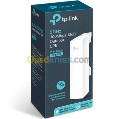 point-dacces-wifi-tp-link-cpe510-wlan-exterieur-wi-fi-5-ghz-300-mbps-13-dbi-el-harrach-alger-algerie