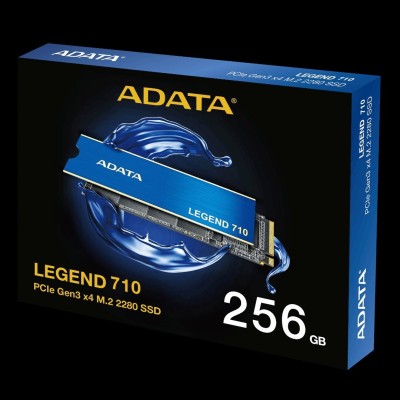 ADATA LEGEND 710 256 GB PCIe Gen3 x4 M.2 2280 SSD