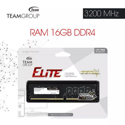 MEMOIRE TEAM GROUP ELITE 16GB DDR4 3200 UDIMM
