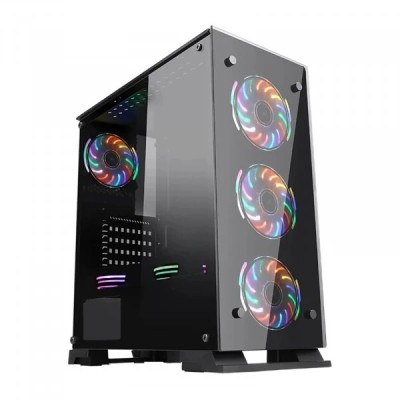 BOITIER GAMING HYBROK SHADOW 4 FANS ARGB
