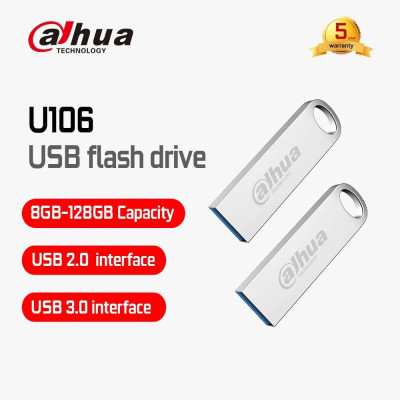 USB FLASH DRIVE DAHUA 128GB USB 3.2 GEN1 MODEL DHI-USB-U106-30-128GB