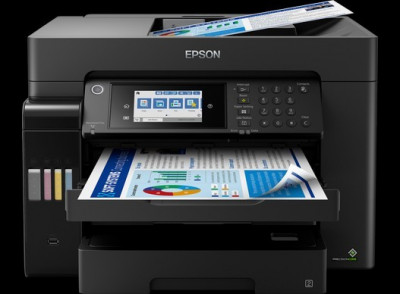 EPSON EcoTank L15160 A3+ Jet d'enc Reréservoirs Multifoction Print Scan Copy Fax ADF Wifi 