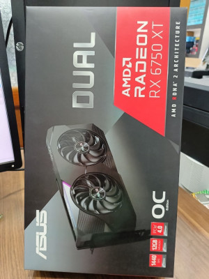 GPU ASUS Dual Radeon RX 6750 XT OC Edition 12GB GDDR6