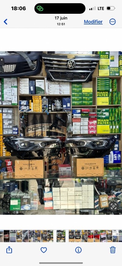 Phare Tiguan 2024 2025