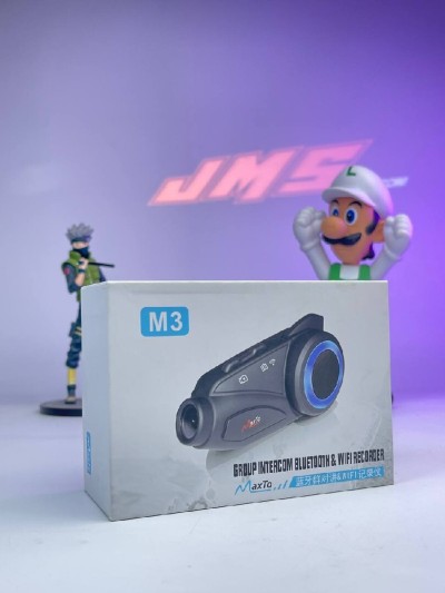 Maxto M3   BLUETOOTH CASQUE MOTO AVEC CAMERA 1080p HD