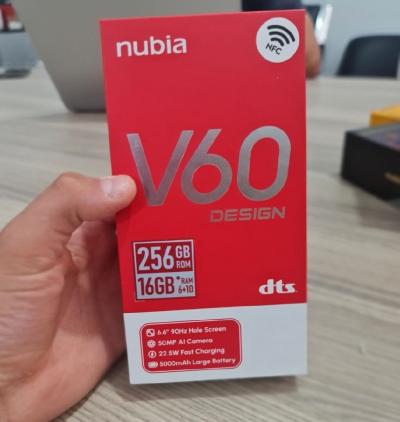 ZTE NUBIA V60 DESIGN 16GB (6+10)/256GB SMARTPHONE
