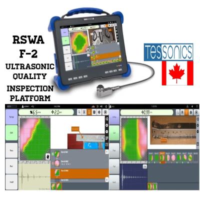 Plateforme a ultrasons pour le controle qualite des soudures par points et de l adherence RSWA F2