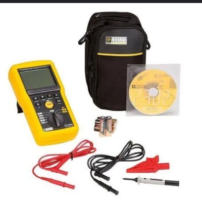 Mégohmmètre contrôleur d'isolement et continuité - Chauvin Arnoux - CA 6524 -1 kV