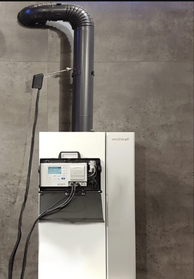 Analyseur de Combustion ecom CL2 pour Chaudières Gaz et Fioul avec Imprimante Thermique Intégrée