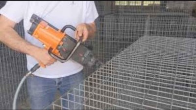 Agrafeuse Pneumatique edma  a Gabion pour Génie Civil / Aménagement Paysager Sertissage / Industriel