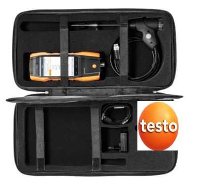 Analyseur de combustion gaz fioul / CO CO2 O2 pour chaudieres