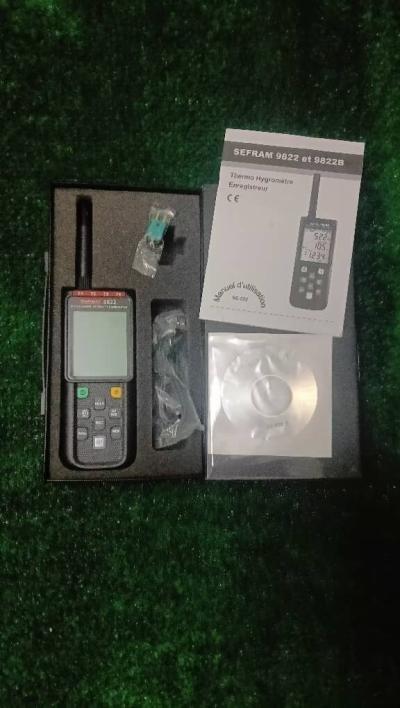 Thermomètre Hygromètre enregistreur de données, 2 Canaux, USB, 32000 mesures -SEFRAM9822 