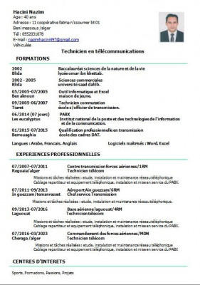 electronique-technique-technicien-telecommunications-experience-16-ans-beni-messous-alger-algerie