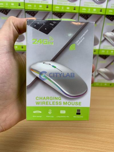 Souris Sans fil Rechargeable CLA100  silent  Wireless  charging  with LED