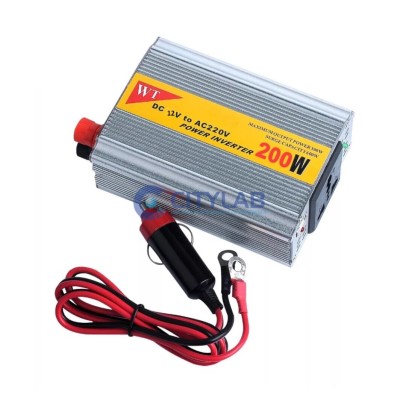 Transformateur de courant / Power Inverter DC 12V-AC 220V Puissance: 200W