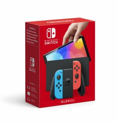 NINTENDO Switch (OLED) Console de Jeux Portables 17,8 cm (7") 64 Go Écran Tactile WiFi