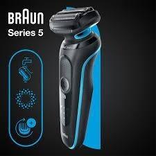 Rasoir électrique braun Wet & Dry Série 5 -Autonomie 50 min - 3 lames- 51-M1000s