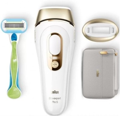 BRAUN Épilateur à lumière pulsée  Silk-Expert Pro 5 IPL - 400 000 flashes - PL5054