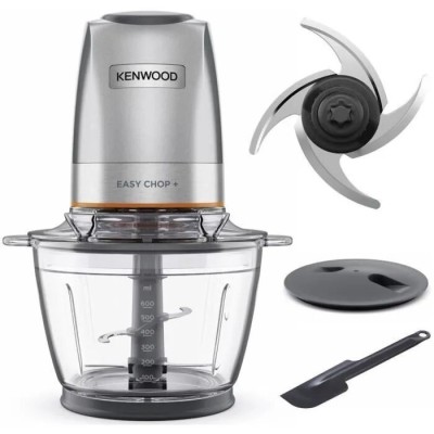Kenwood Hachoir Multifonction 500W Avec Bol En Verre 600Ml Avec Lame Quadruple CHP62.470SI 8