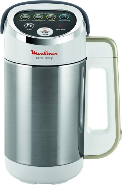 Moulinex Blender chauffant, soupe, 1000 W, 1,2 L, 5 programmes, Maintien au chaud, Inox LM841B10
