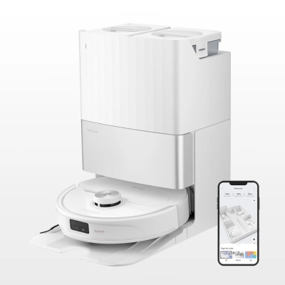 roborock Qrevo Master Aspirateur Robot Laveur avec station - 10000Pa - LIdar 